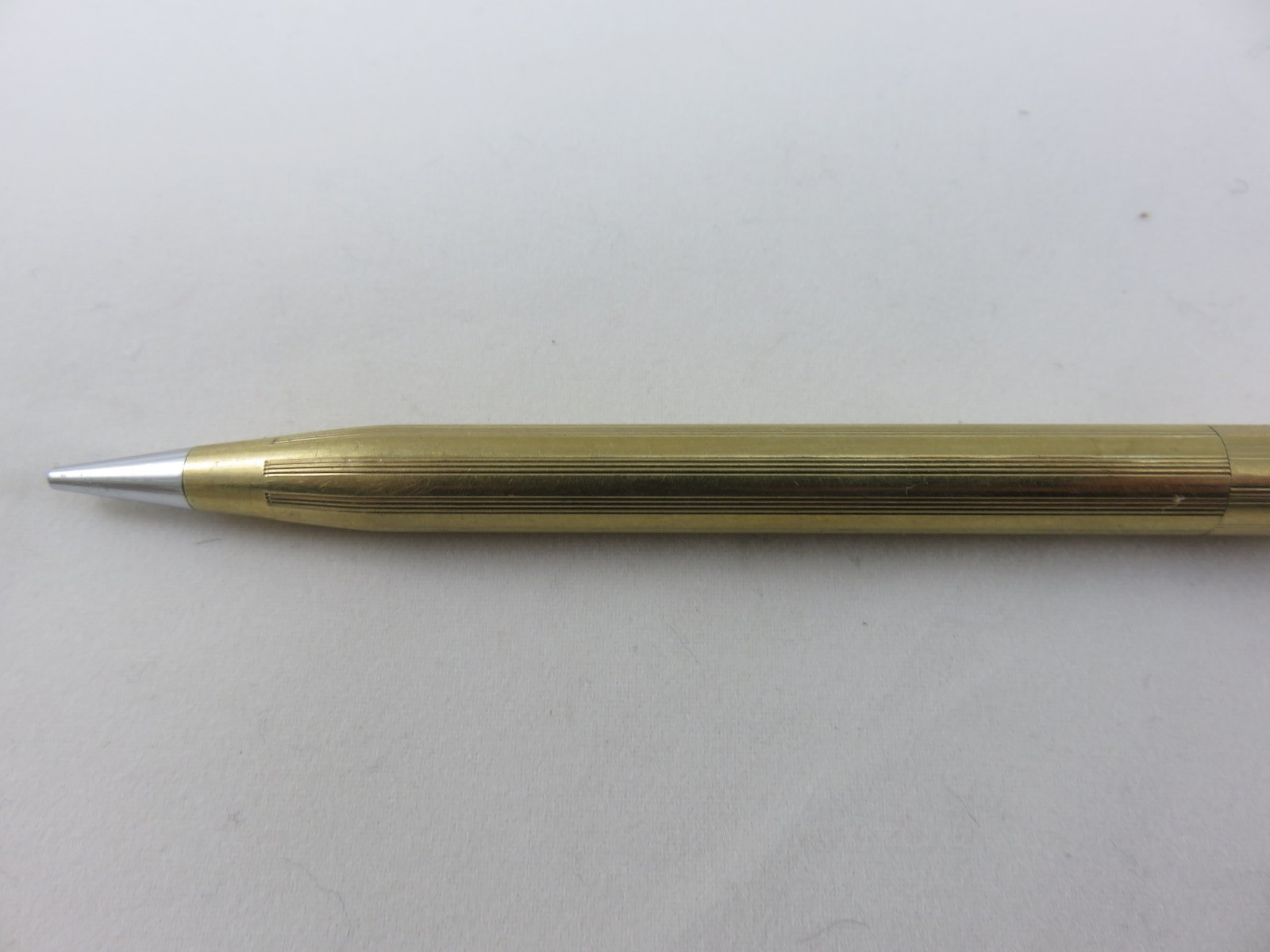 Cross 1/20 10K Gold Filled Mechanical Desk Pencil 6.5″L Vintage Made In USA