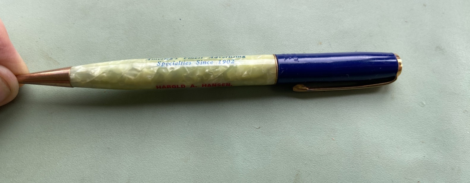 VERNON MECHANICAL PENCIL COMPANY NEWTON IOWA GREAT FALLS MONTANA .
