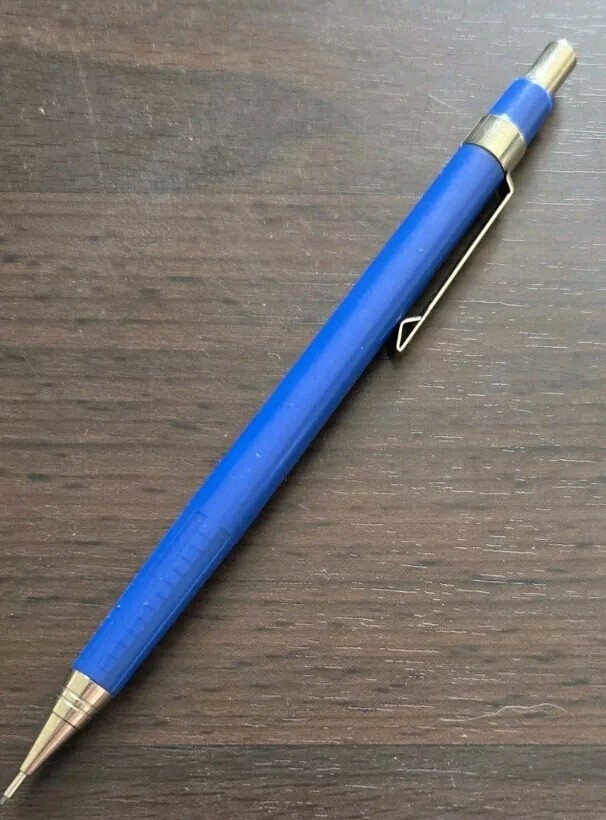 Vintage STAEDTLER MICRO 05 77505 Blue Mechanical Pencil-Made In Germany