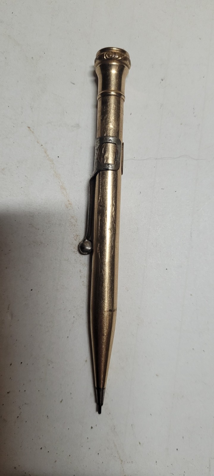 Wahl Eversharp Gold Filled Mechanical Pencil 4 Inch Tested Works Antique