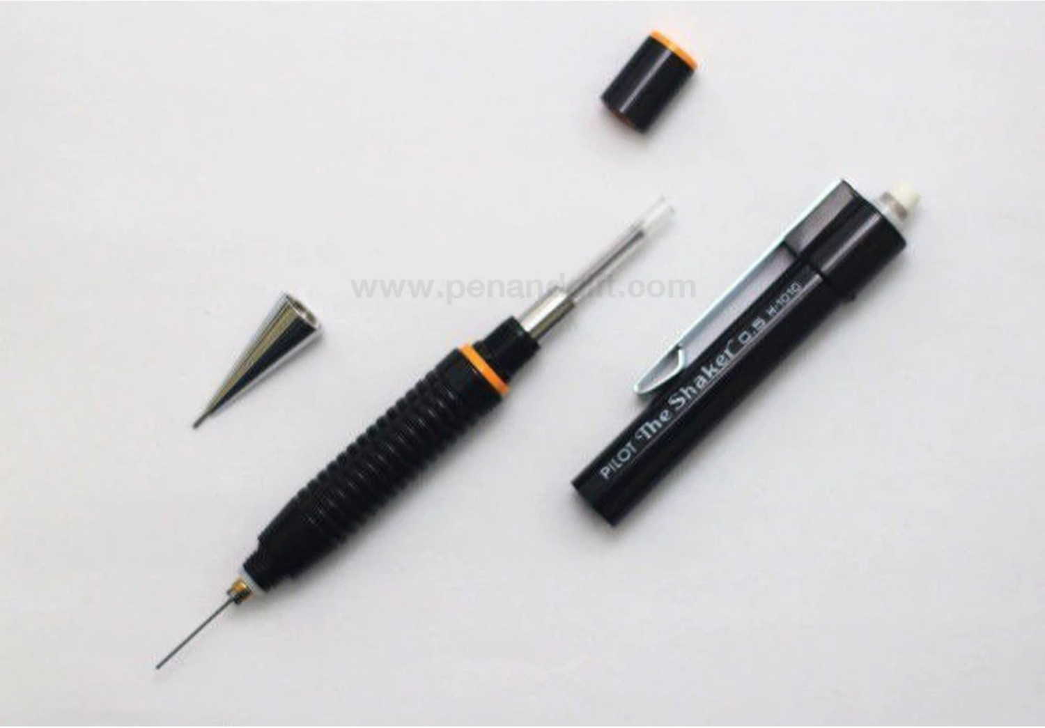 PILOT H-1010 The Super Grip Shaker Technology 0.5mm Black Mechanical Pencil New