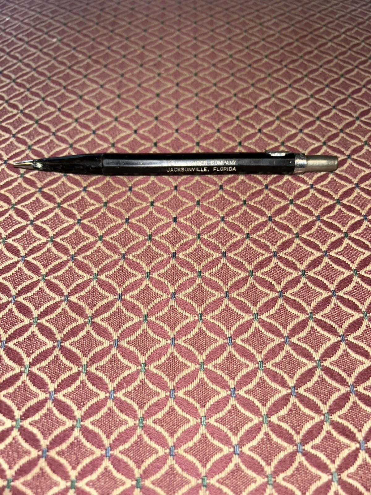Vintage REDIPOINT Mechanical Pencil Advertising- REAL LUMBER CO JACKSONVILLE, FL