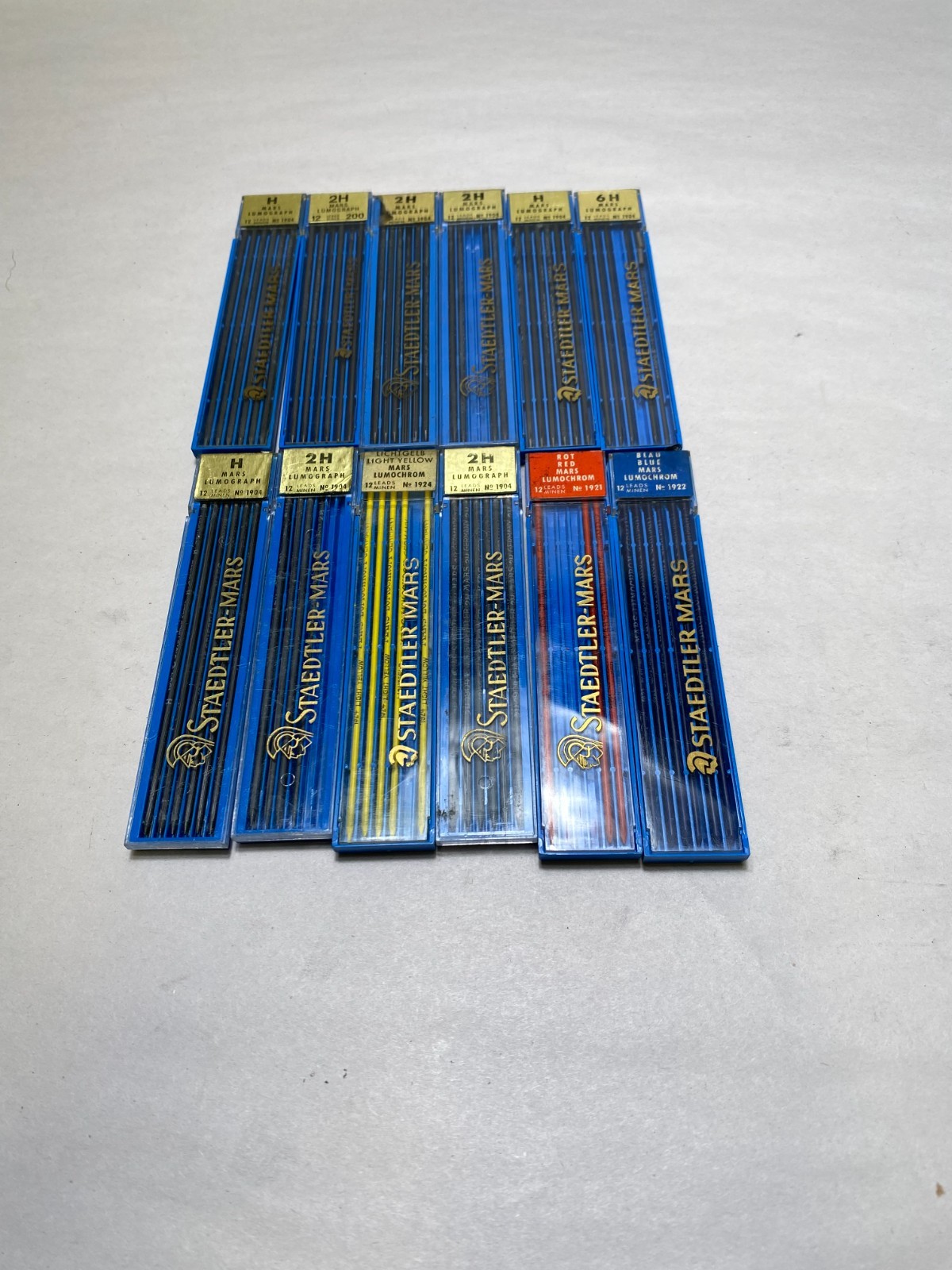 Vintage 2mm. Staedtler Mechanical Pencil Mars Lumograph Various Leads