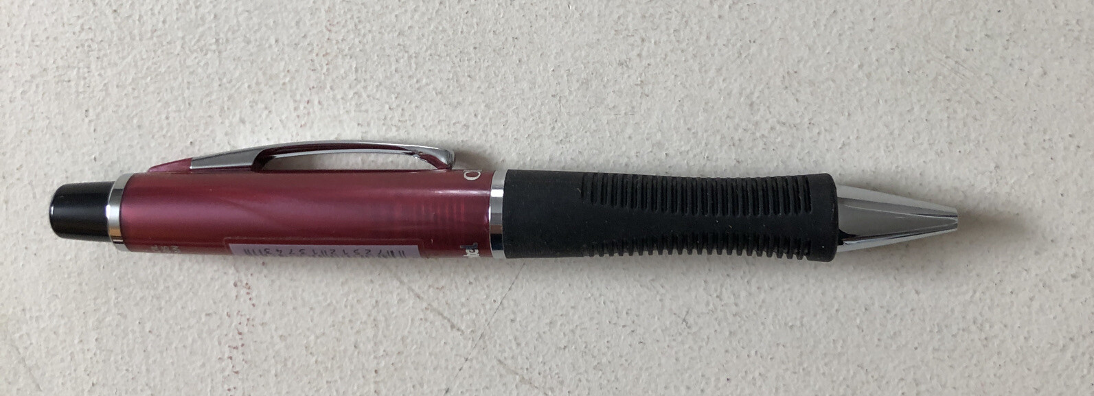 Vintage Pentel Clarius AX605 0.5mm Pencil Maroon Automatic Pencil