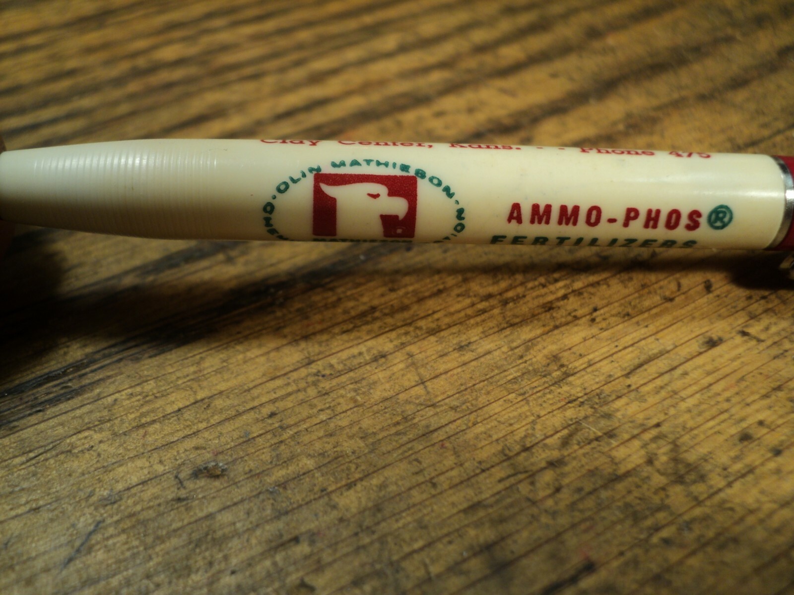 Vintage Short Vernon Mechanical Pencil Mathieson Farmers Union Clay Center KS