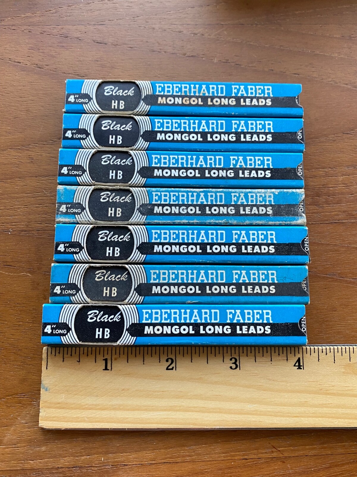 Vintage Eberhard Faber Pencil Leads for Mechanical Pencils Mongol Long Black HB