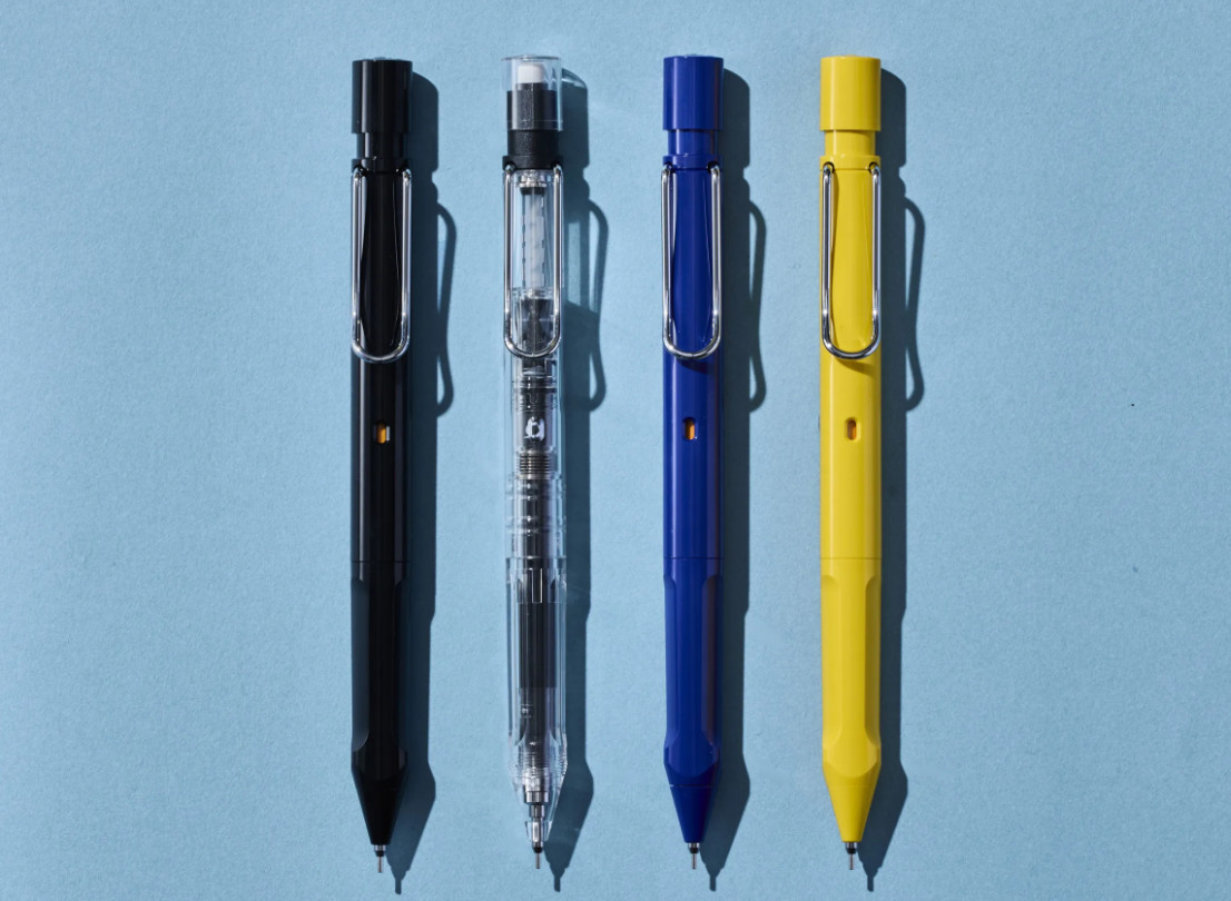 LAMY Safari Kuru Toga Inside 0.5mm Mechanical Pencil Vista Clear Japan Skeleton