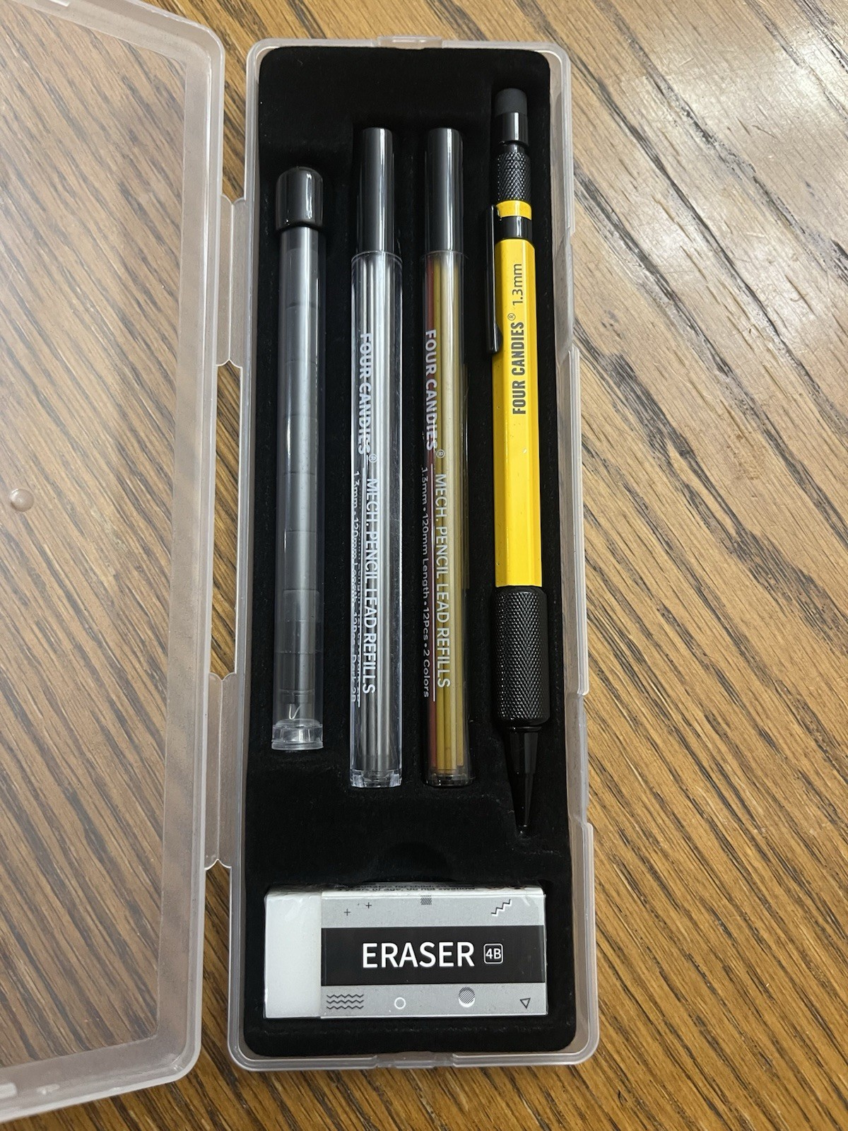 Four Candies 1.3mm Mechanical Pencil Set-NEW!!!