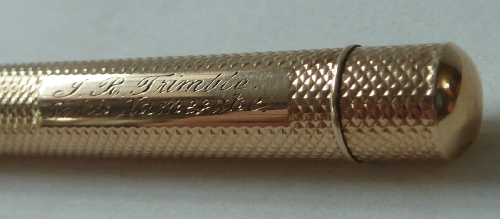 TODD & CO COMBINATION 10 K GOLD MECHANICAL PENCIL/DIP PEN 14 K GOLD NIB IN BOX