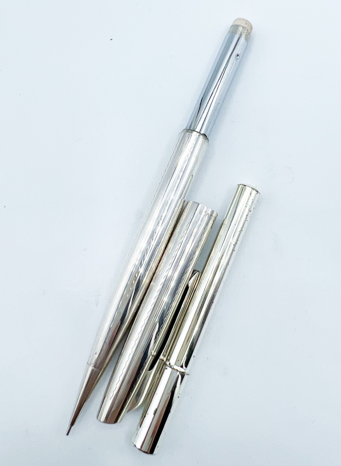 Mint Newman Sterling Silver Mechanical Pencil 0.5 continues twist Box