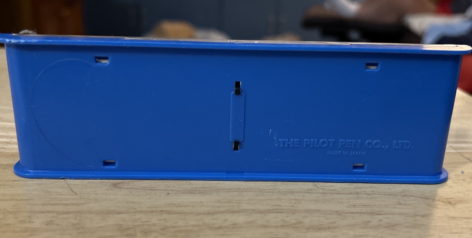 Pilot Etching Black Stripes Clutch Point Mechanical Pencil 0.5 All Metal Y0443