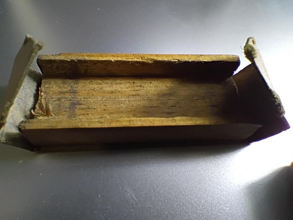 Vtg 1950s Stationery Ephemera 1951 Scripto E080 Wood Tray Onward Pencil Lead RED