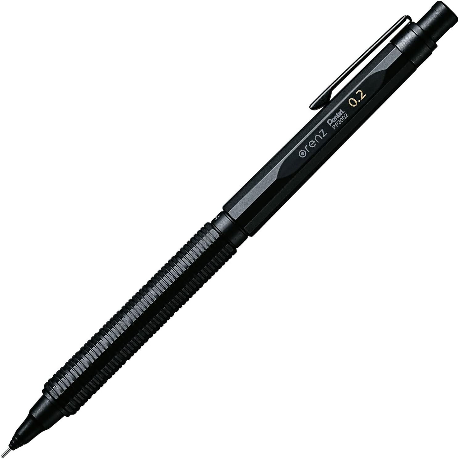 Pentel Mechanical Pencil Orenznero 0.2mm PP3002-A ORENZ NERO Black from Japan
