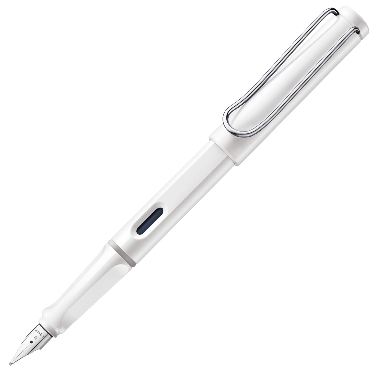 LAMY White Writing Instrument Sturdy ABS Plastic Flexible Clip Pack of 1