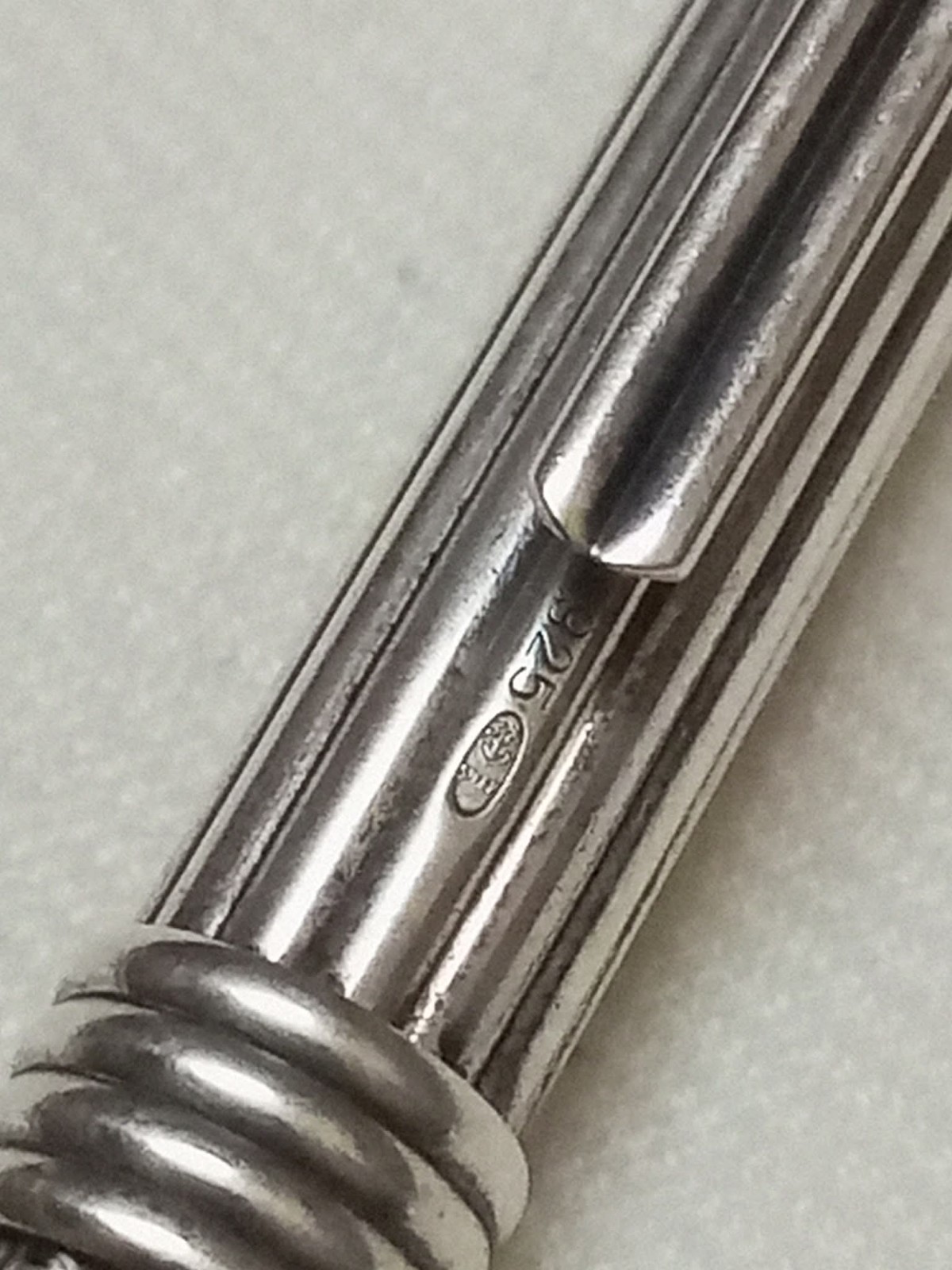Vintage Christian Dior 925 Sterling Silver Mechanical Pencil – Serial AJH335