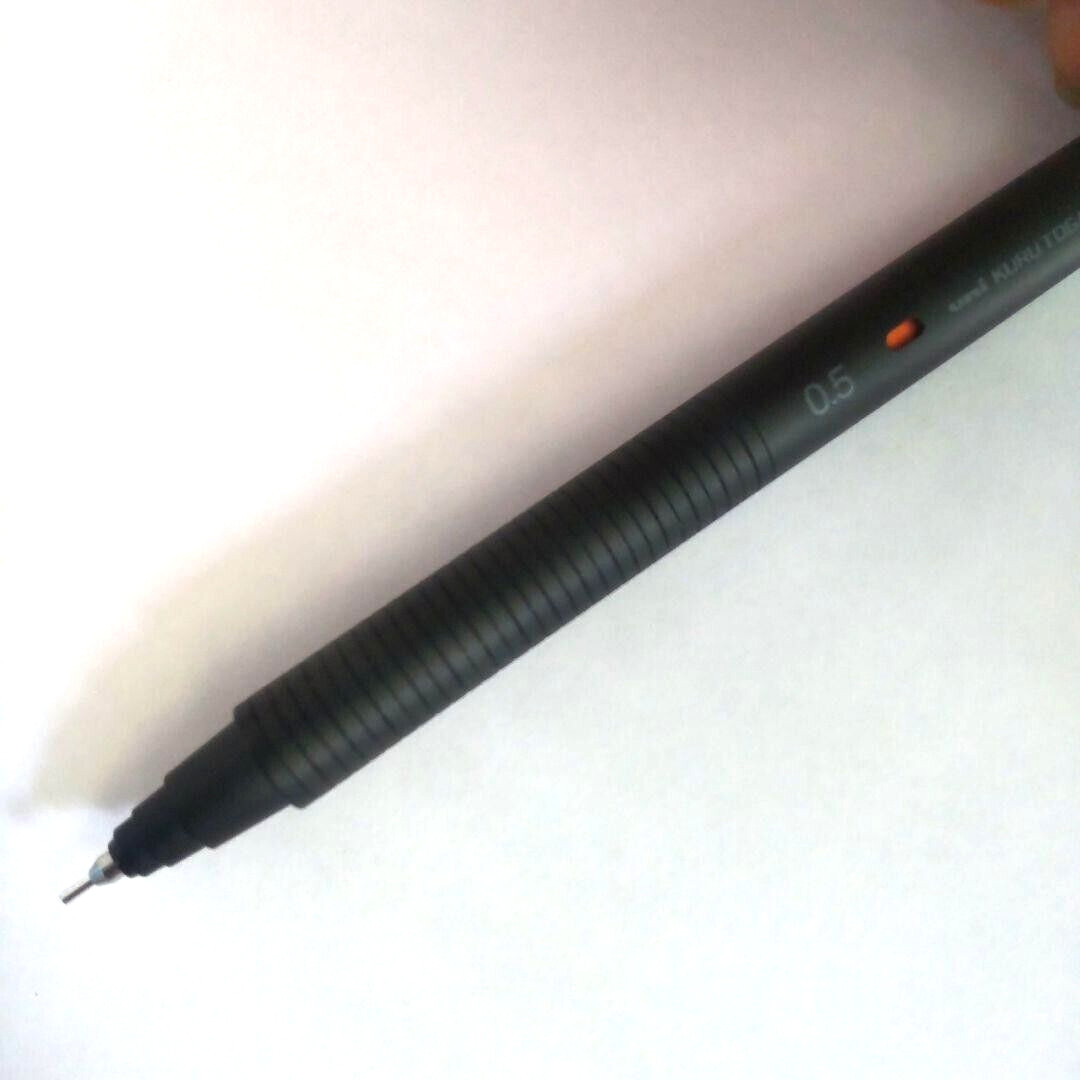 Uni Kuru Toga Metal Mechanical Pencil Nocturne Black 0.5mm M5-KH New Japan