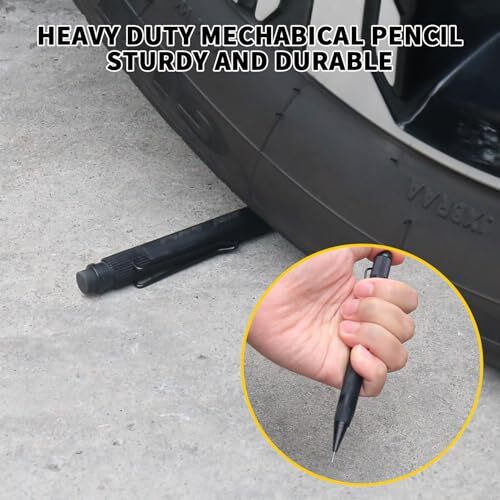 Carpenter Pencils Mechanical Pencils, 1.3mm Weatherproof Dark Lead, Heavy