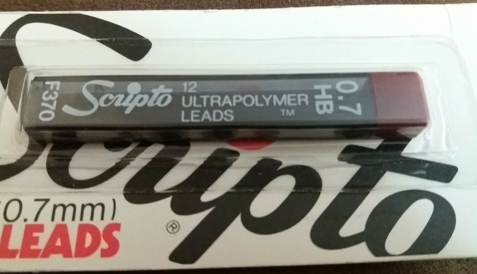 Three 3 Sealed Vintage Scripto 0.7 Ultra Thin Leads – No. F379 Hanging Cards