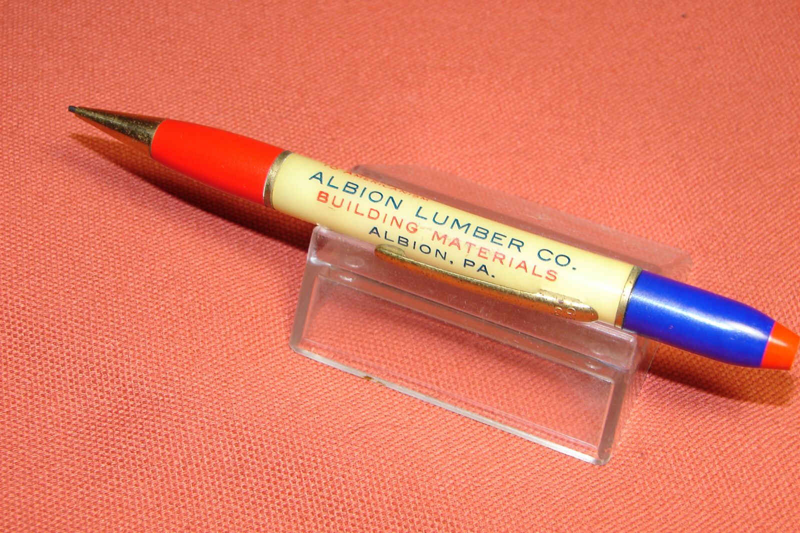 I Pledge Allegiance to the Flag of The United States 1940’s Advertise Pencil