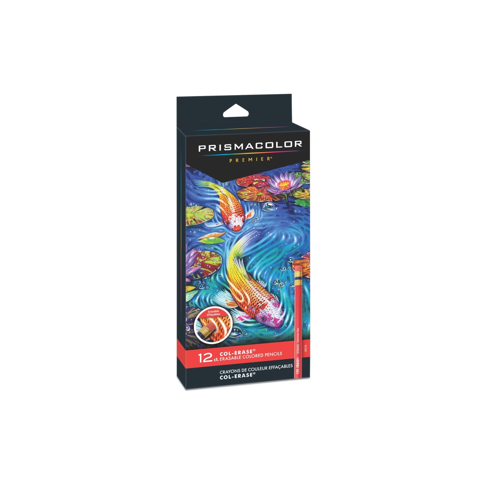 Prismacolor Col-Erase Erasable Colored Pencils, Adult 12 Count, Assorted