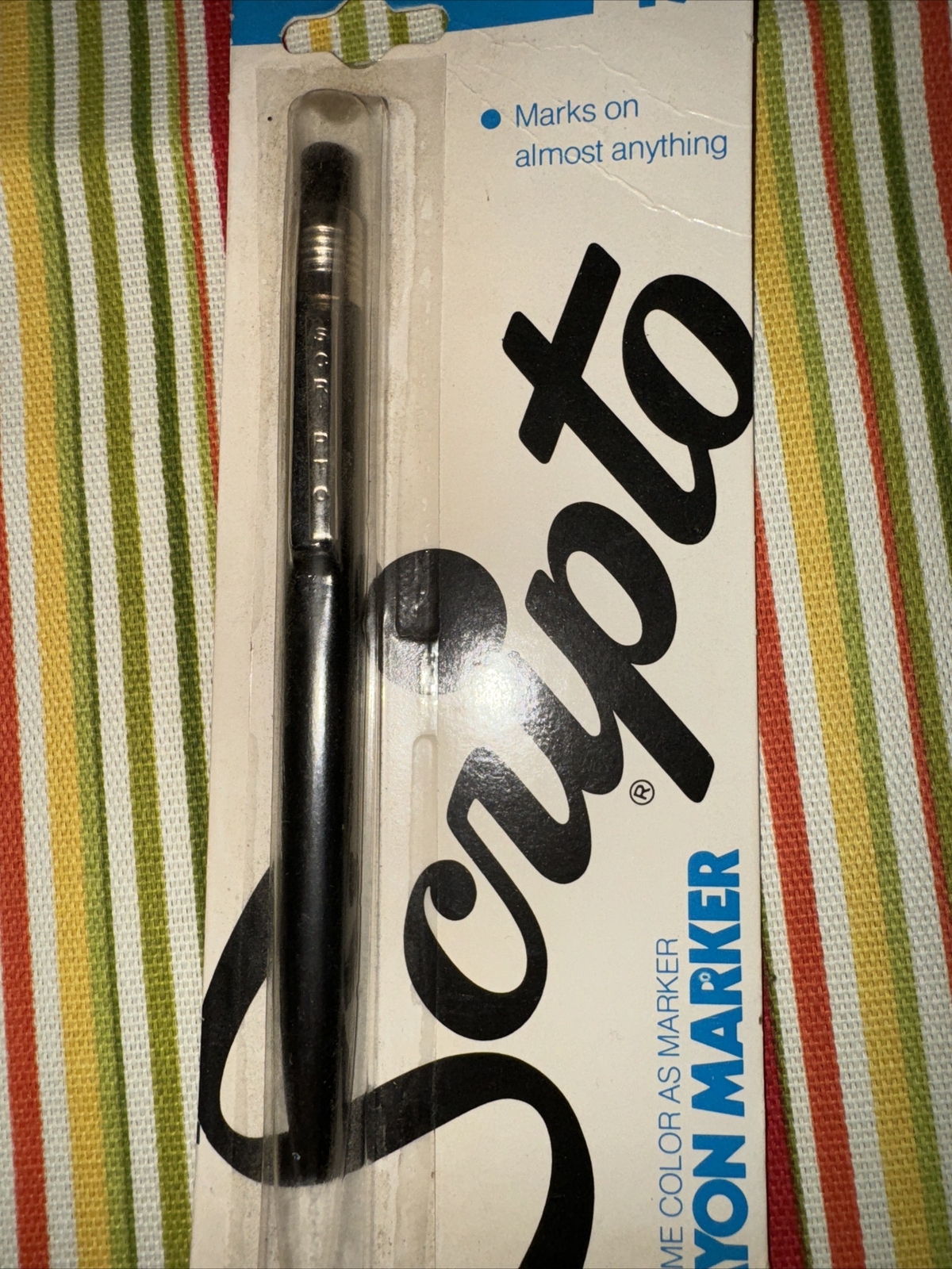 Scripto Crayon Marker W749 New Old Stock