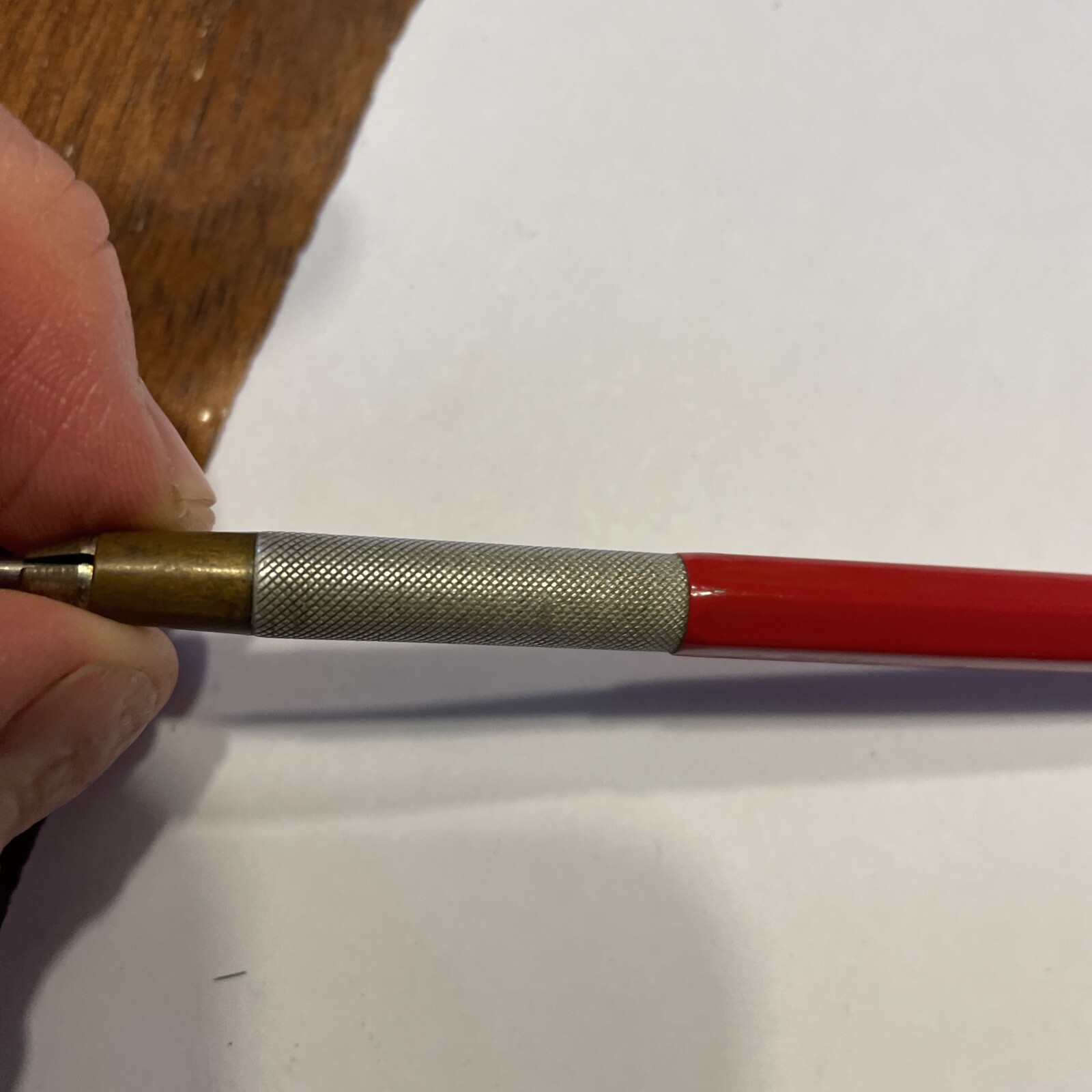 Koh I Noor Technigraph 5611 Drafting Mechanical Pencil Italy Red W/ Refills