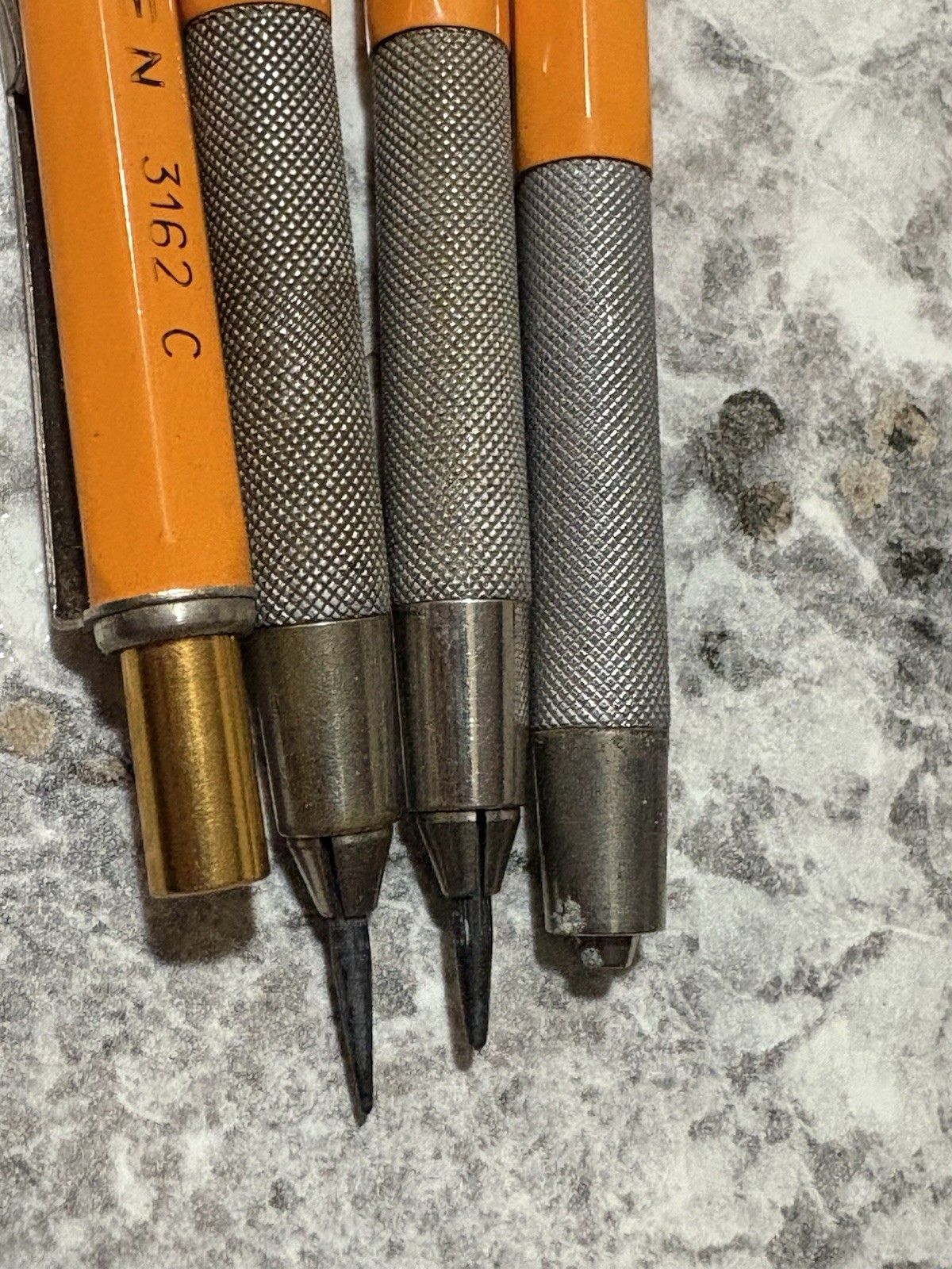DIETZGEN 3162 C Mechanical Drafting Tool Leadholder Italy Lot 4 Vintage Estate