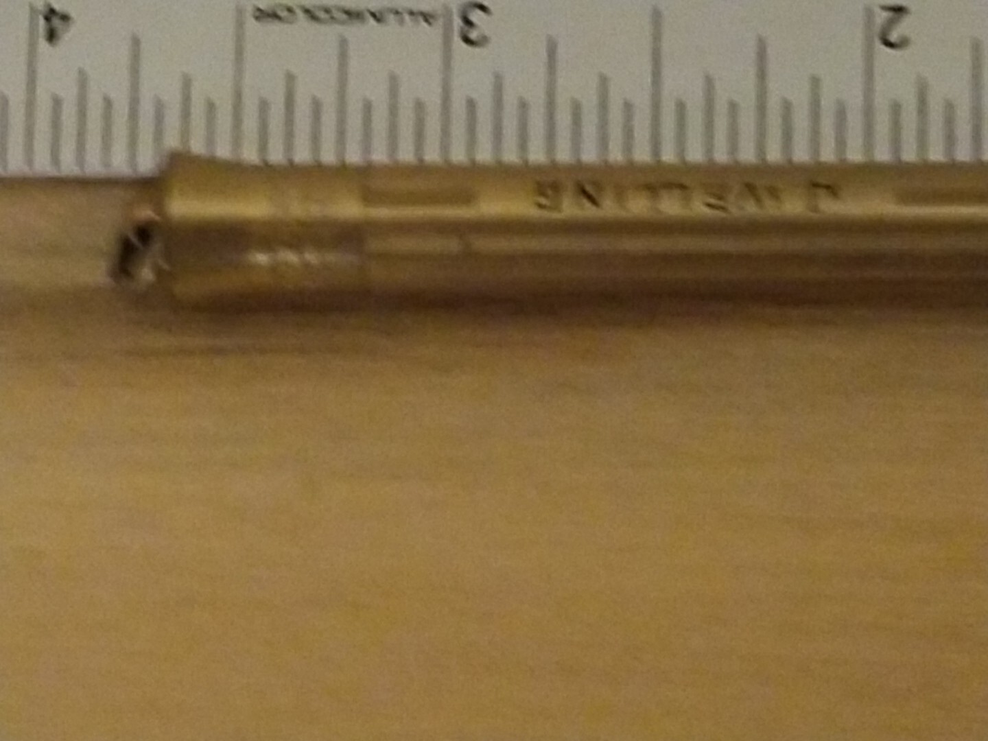 Shaeffer Mechanical Pencil Gold Filled 3.5″