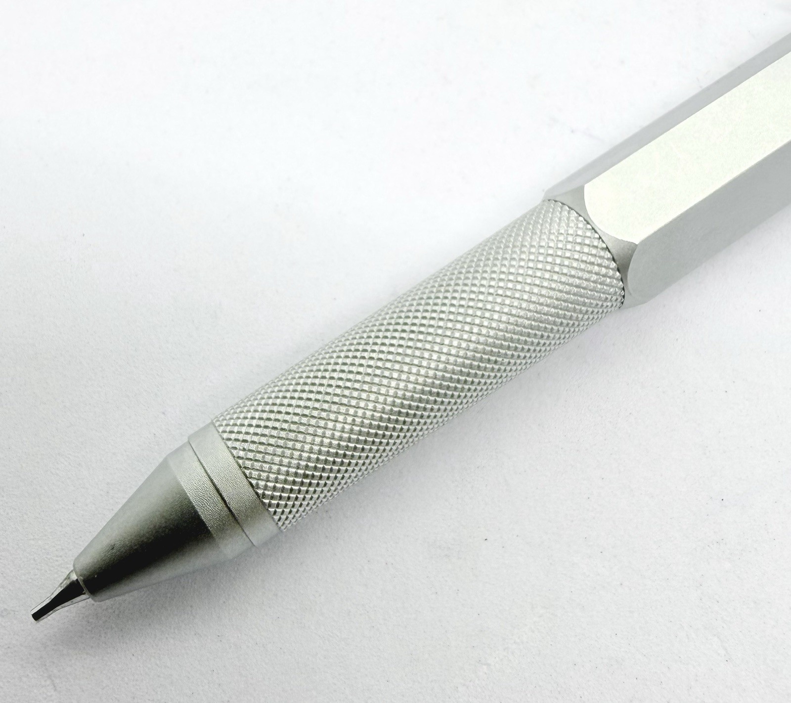 Rotring 600 Trio silver multi function Ballpoint Pen Mechanical Pencil 0.5mm