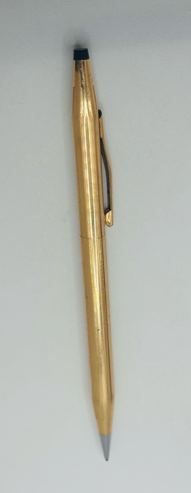Vintage CROSS CLASSIC Mechanical Pencil 1/20 14KT Yellow Gold Filled 5.25”