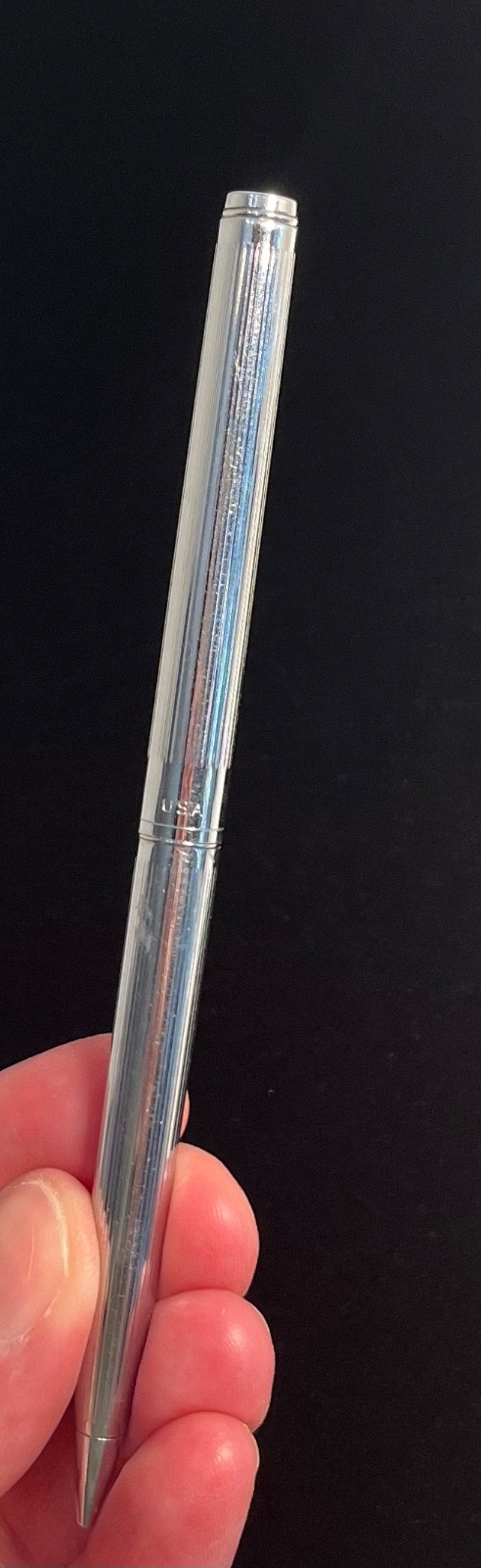 Paper Mate Regular Grip Mechanical Pencil St Steel 0.9mm 1980’s USA