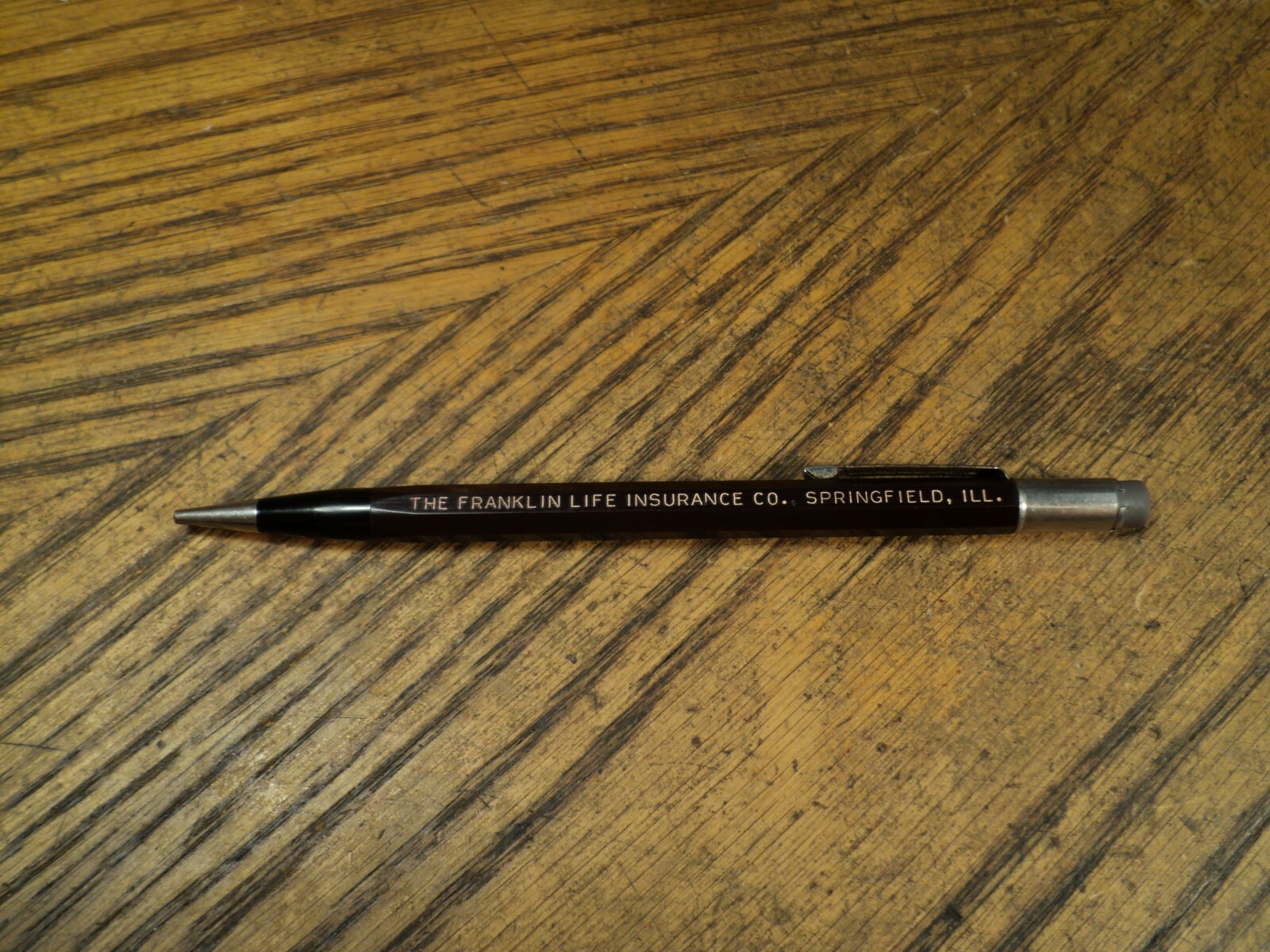 Vintage Autopoint Mechanical Pencil Franklin Life Insurance Co Springfield Ill
