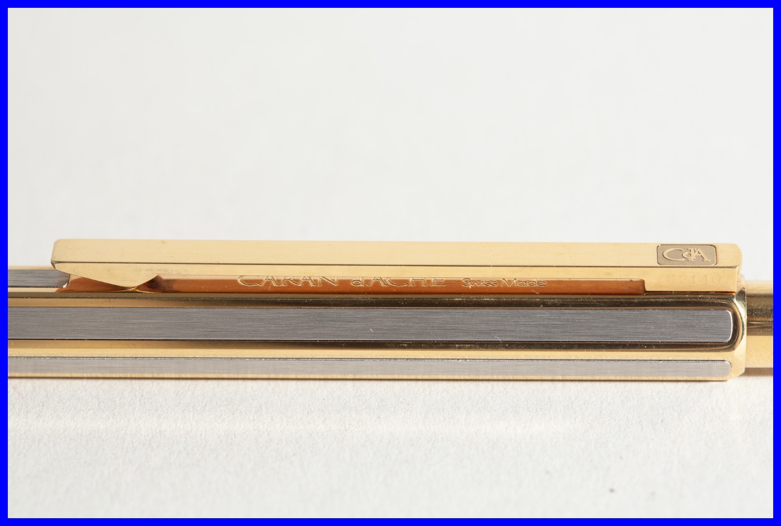 Ecridor Caran d’Ache Mechanical Pencil Stainless Steel & Gold 0.5mm