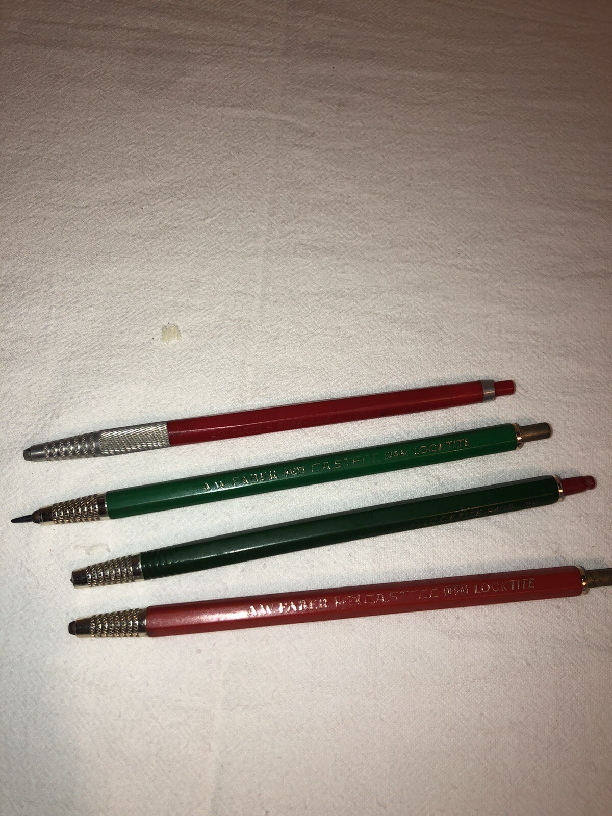Vintage A.W Faber Castell Locktite 2H Drafting Mechanical Pencil USA 4