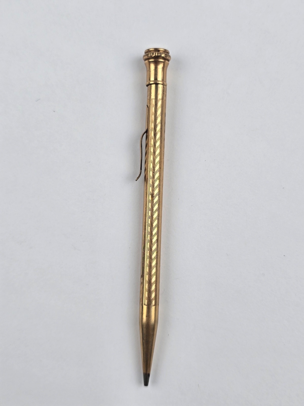 Vintage Eversharp Gold Filled Mechanical Pencil Working 5.25″ -no dents