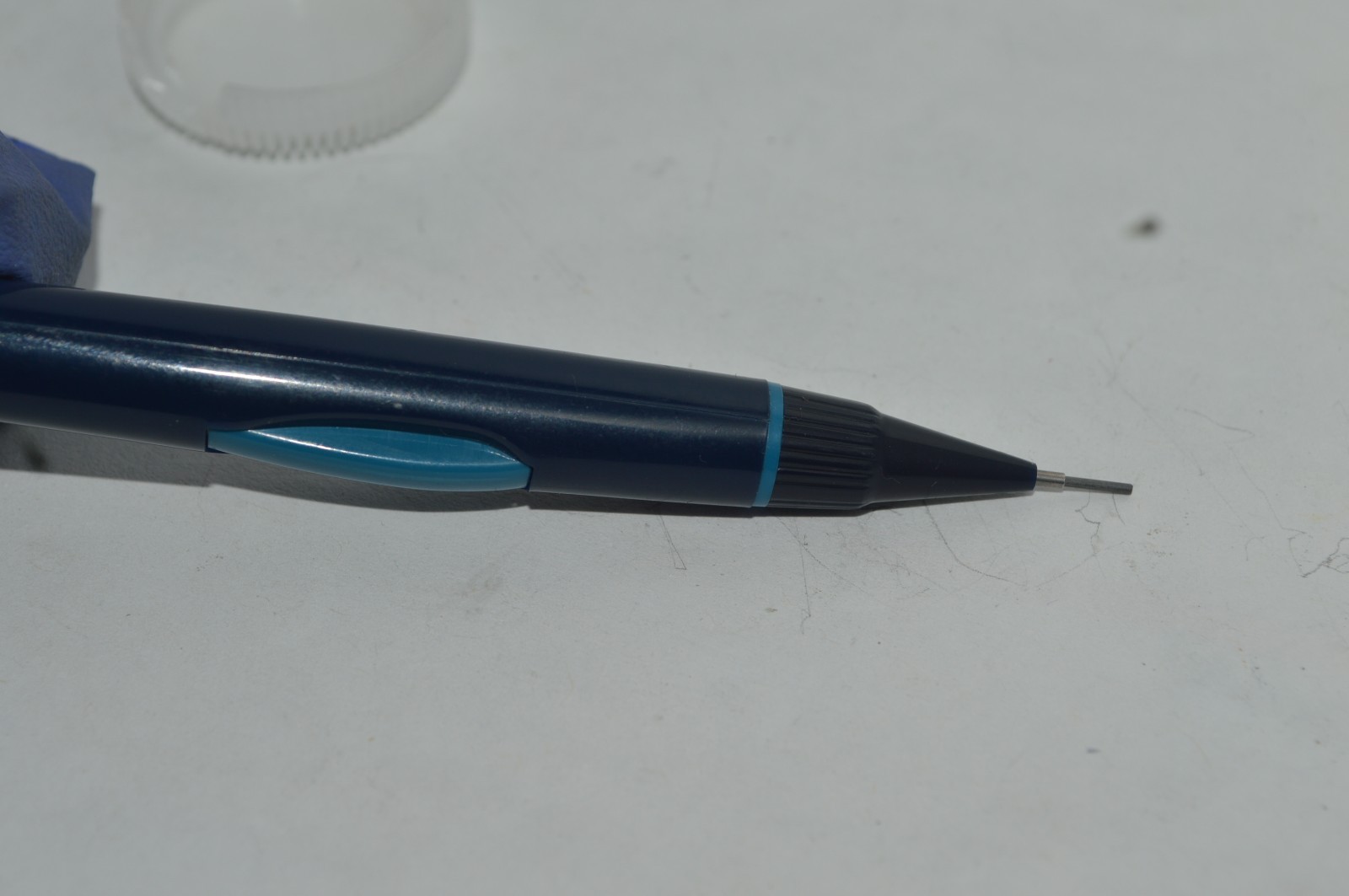 PENTEL PD347-C Automatic Pencil 0.7mm Midnite Blue Japan 1970’s Tested Retired