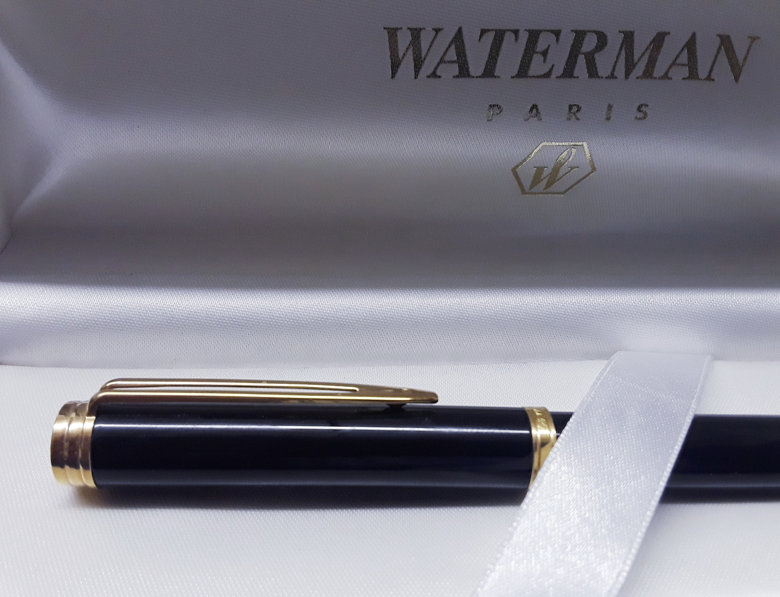 Waterman 16089-3 | Green Lacquer & Gold Gentleman Fountain Pen | Paris (New!)