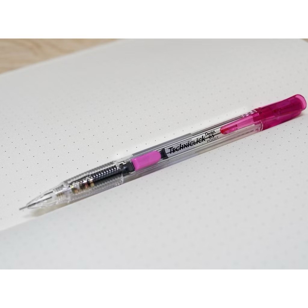 x12 Pentel Techniclick Mechanical Pencil 0.5 mm Slide Click Set Mix Color Kids