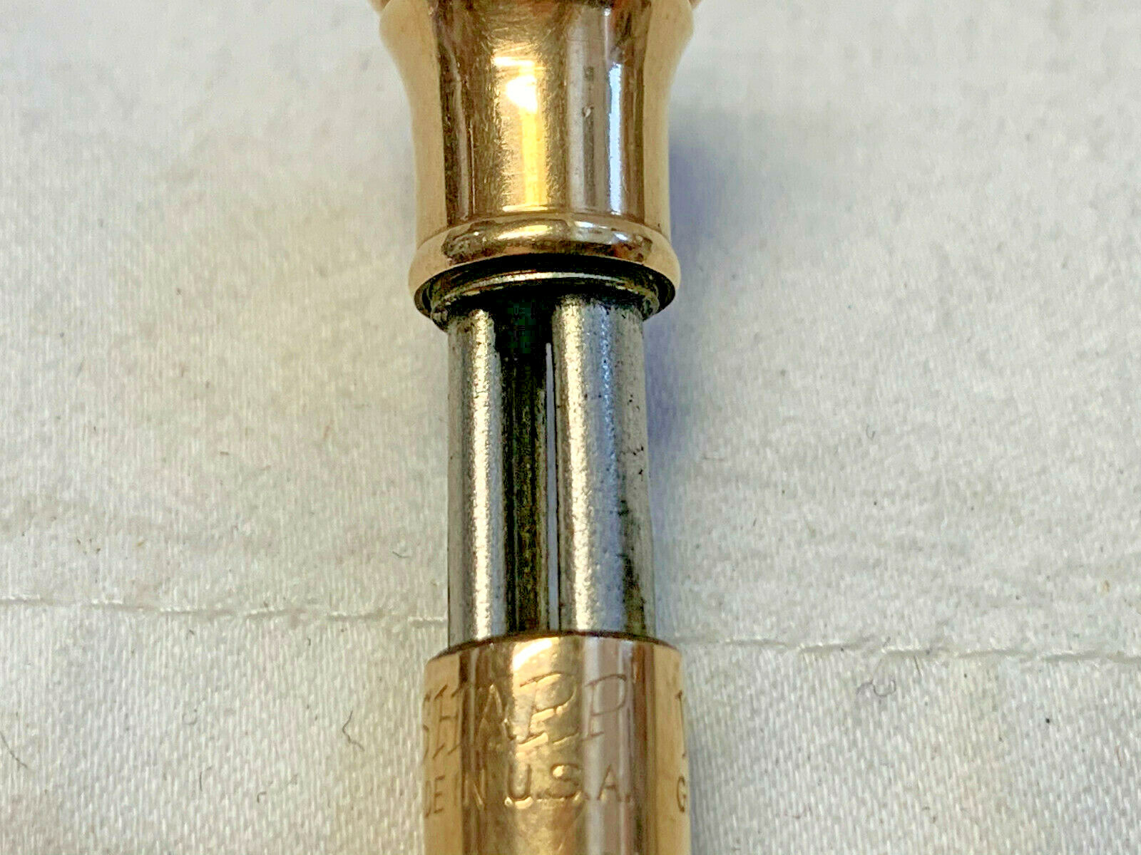 Antique Wahl Eversharp Gold Filled Pencil Fob Mechanical Vest Pocket With Ring