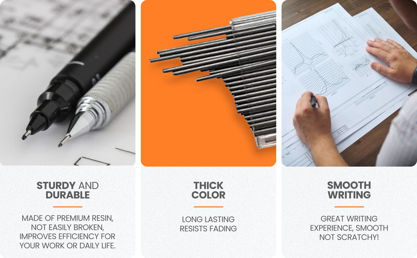 Premium Mechanical Pencil Lead Refills HB Mega 0.9 mm