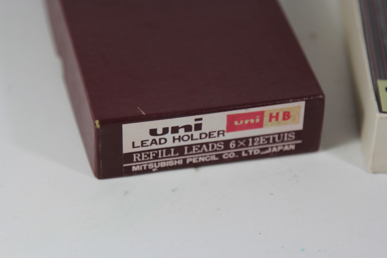 Uni 2.0mm Pencil Lead Refill HB Drawing, Sketching Box of 12