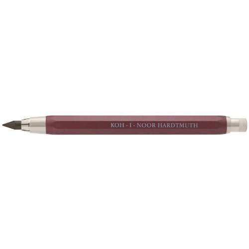 5.6mm Diameter Mechanical Clutch Lead Holder Pencil Bordeaux Red