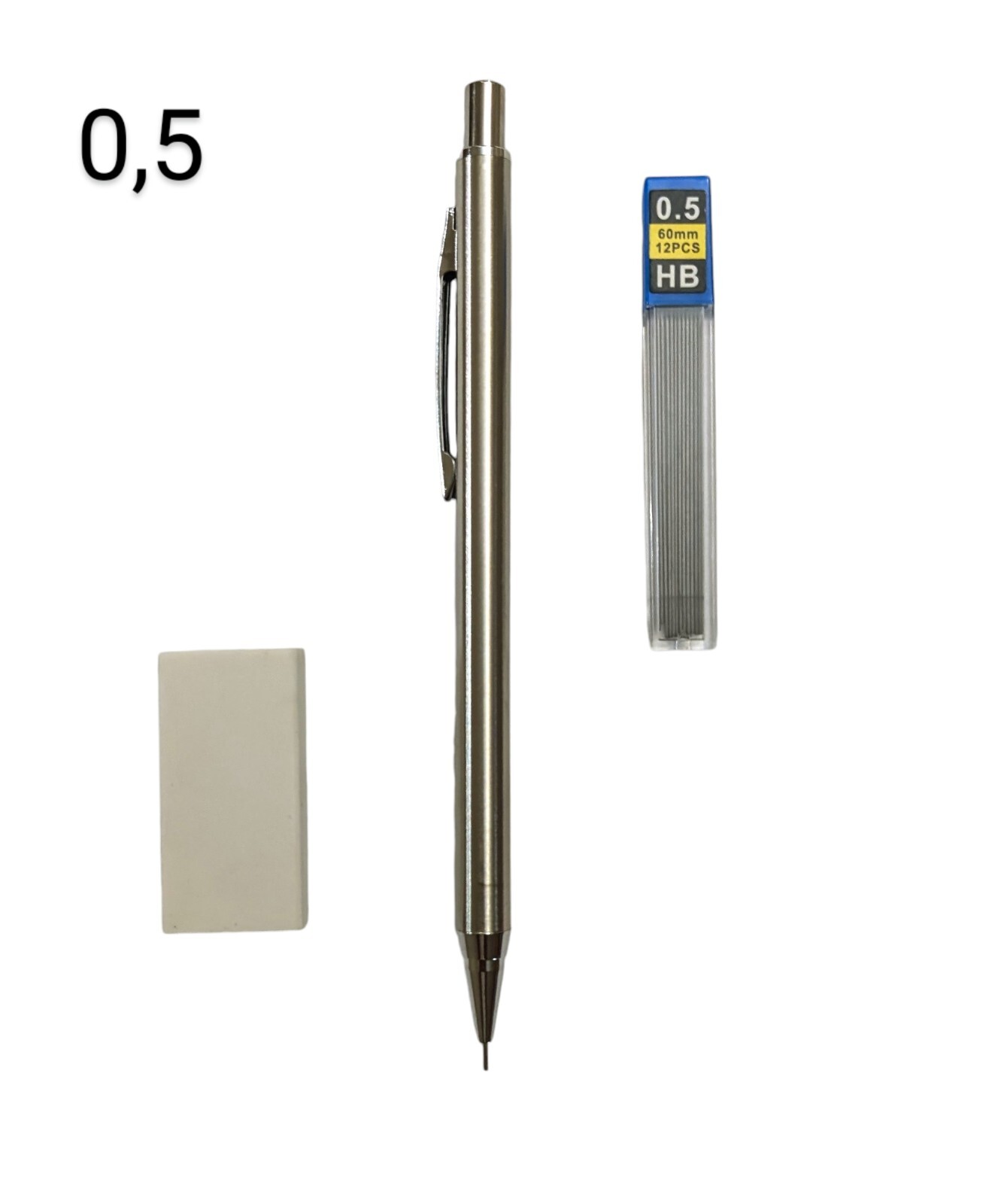 4 Set Mechanical Pencils 0.3, 0.5, 0.7, 0.9mm
