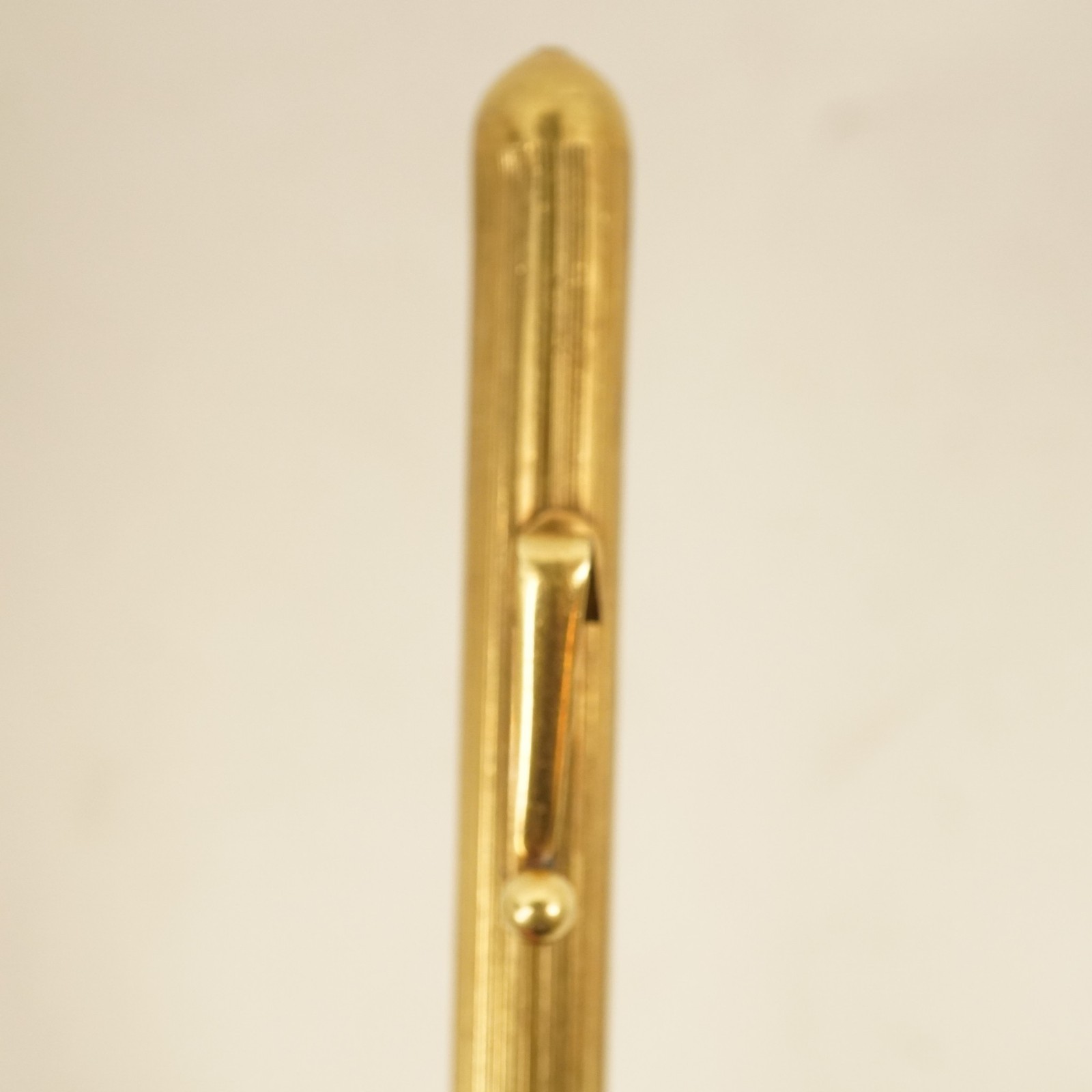 Vintage Wahl 14k Gold Filled Mechanical Pencil Engine Turned WS Monogrammed SR