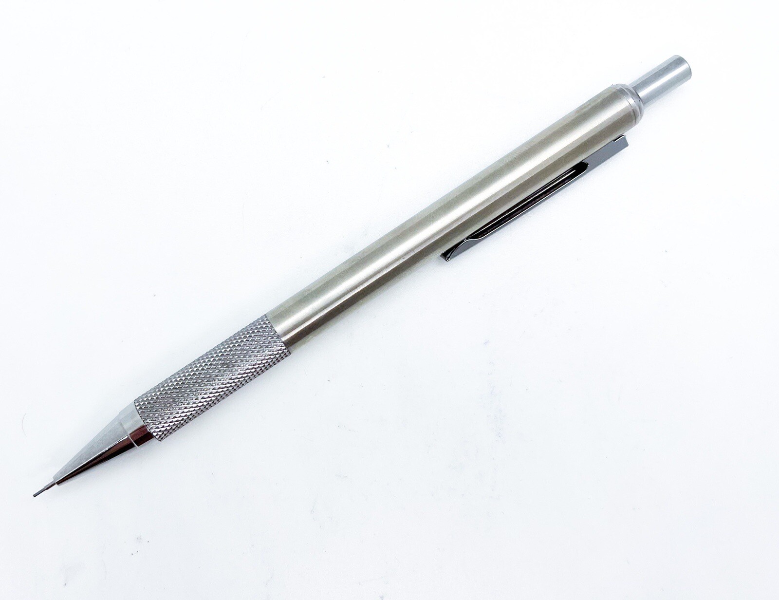 NOS Spalding Steel Barrel Mechanical Pencil 0.5mm Fully Functional