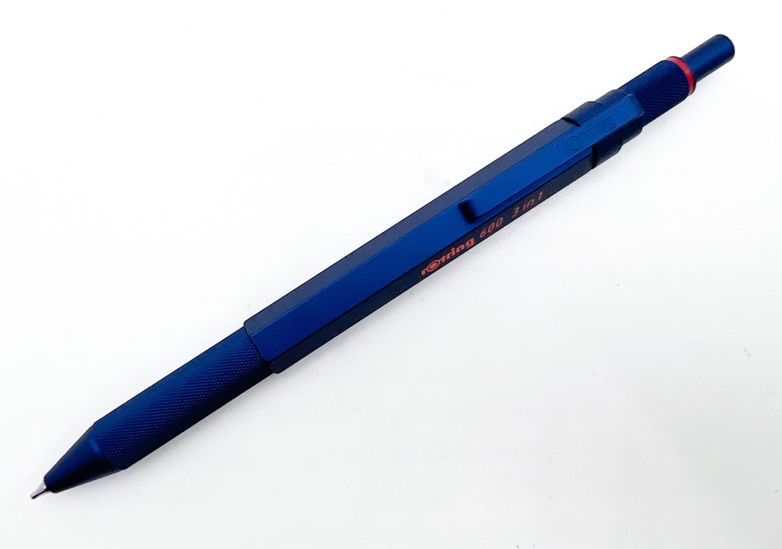 New rotring trio Blue 3 In 1 Ballpoint Pen Mechanical Pencil Box Include