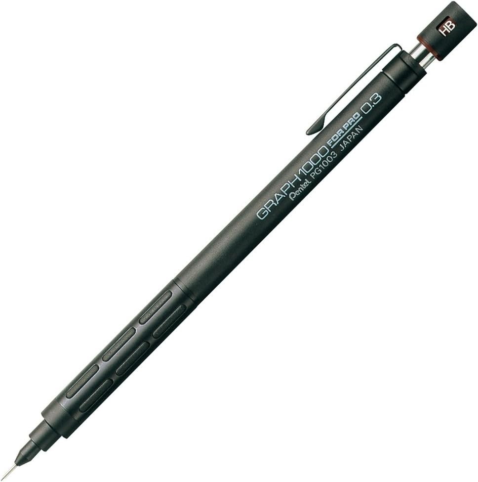 Super Fine 0.3mm Mechanical Pencil Graph 1000 – Ideal for Drafting and Precision
