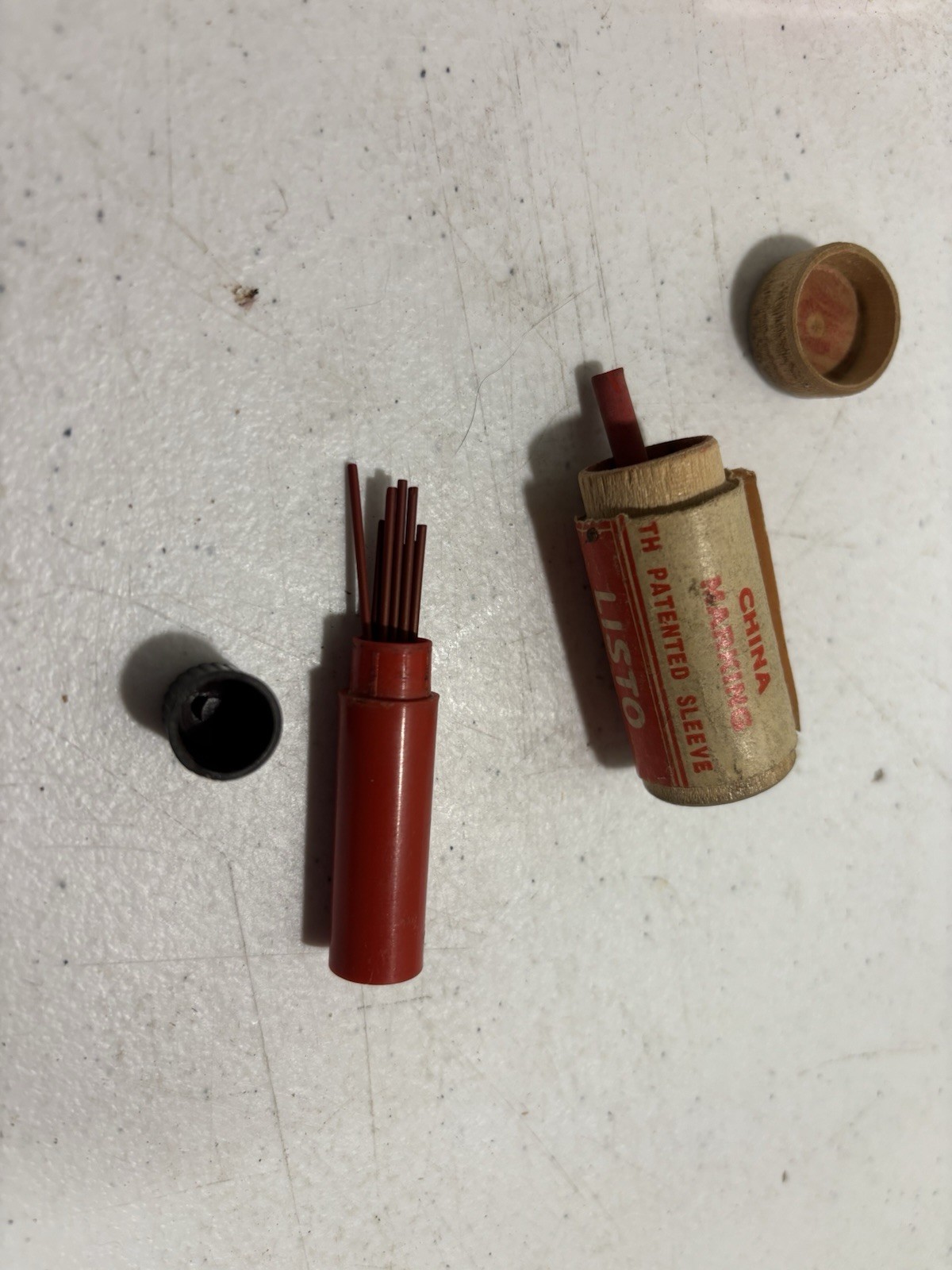 Various Lot of Vintage Mechanical Pencil Lead & Erasers in original containers