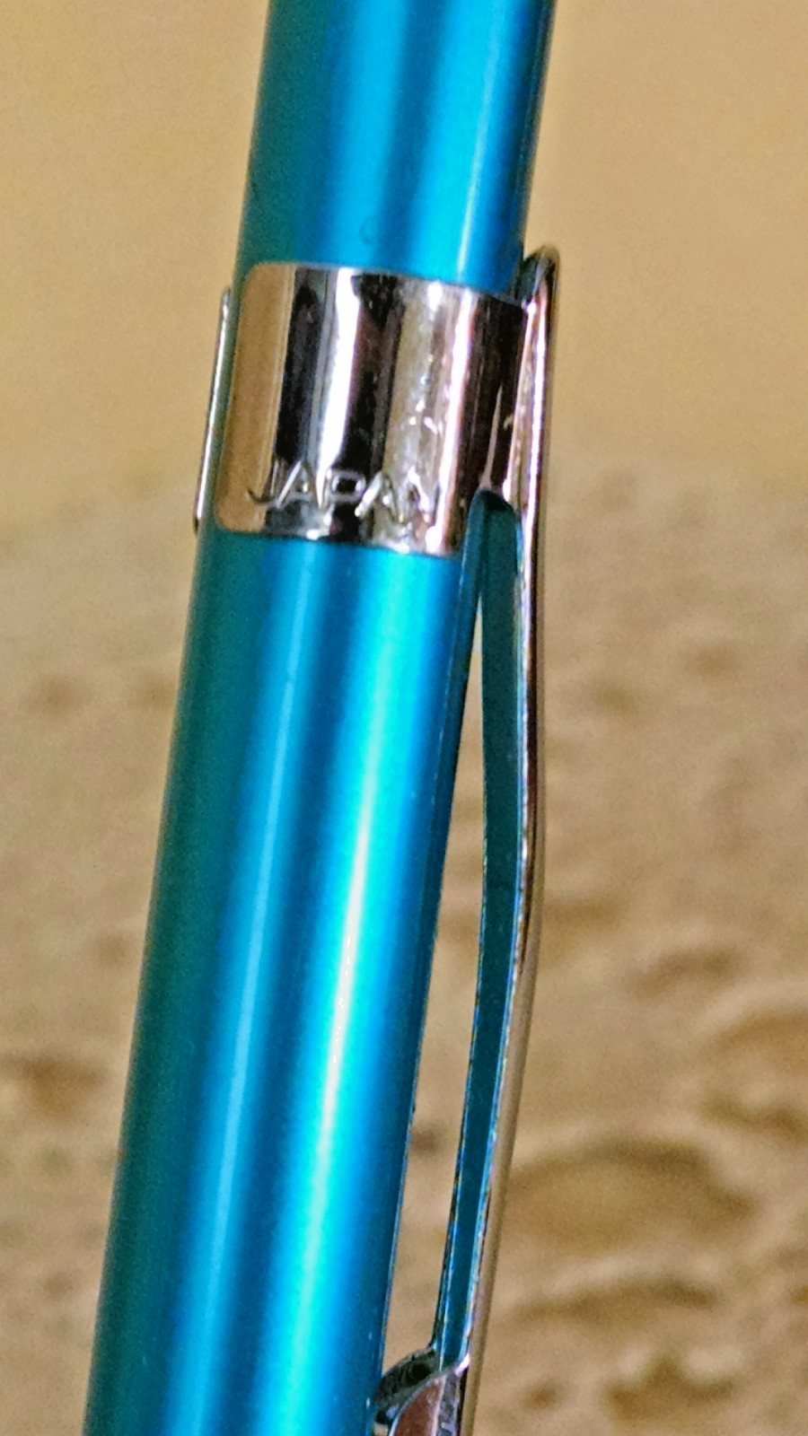 AutoPoint Mechanical Pencil Extendable Pointer AJ OJ Vintage Japan Metallic Blue