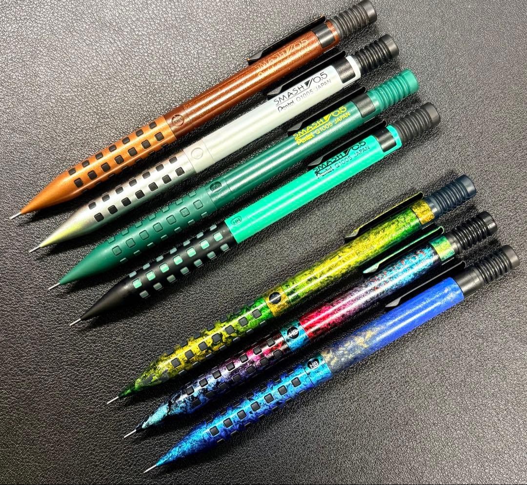 Pentel SMASH Mechanical Pencil 7-Piece Set